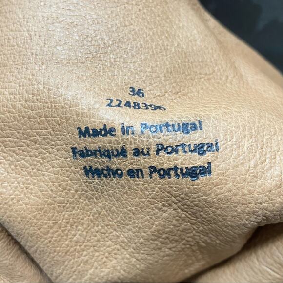 Free People Elle Block Heel Nobuck Slouchy Boots In Bordeaux Women’s Size 36 - Picture 9 of 10